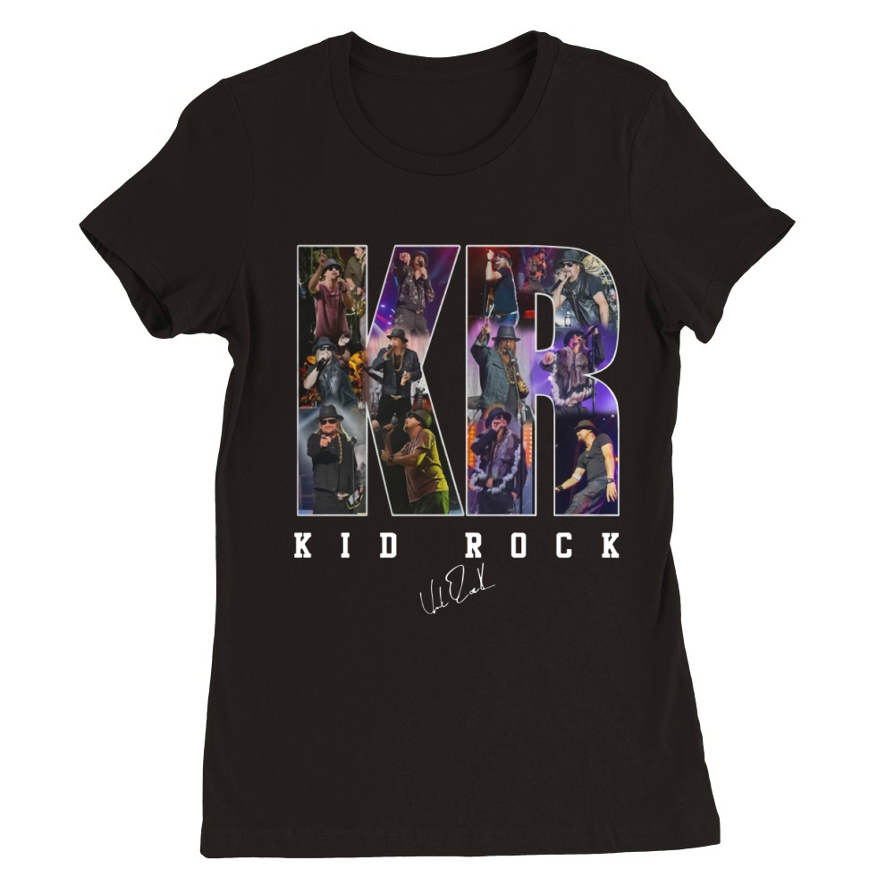KID ROCK Premium Womens Crewneck T-shirt