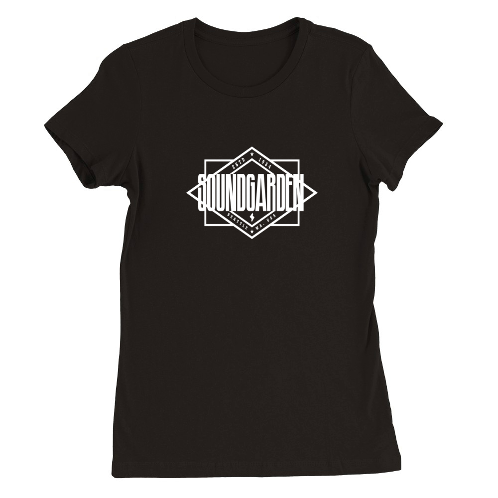 Soundgarden Established 1984 Seattle Logo Premium Womens Crewneck T-shirt