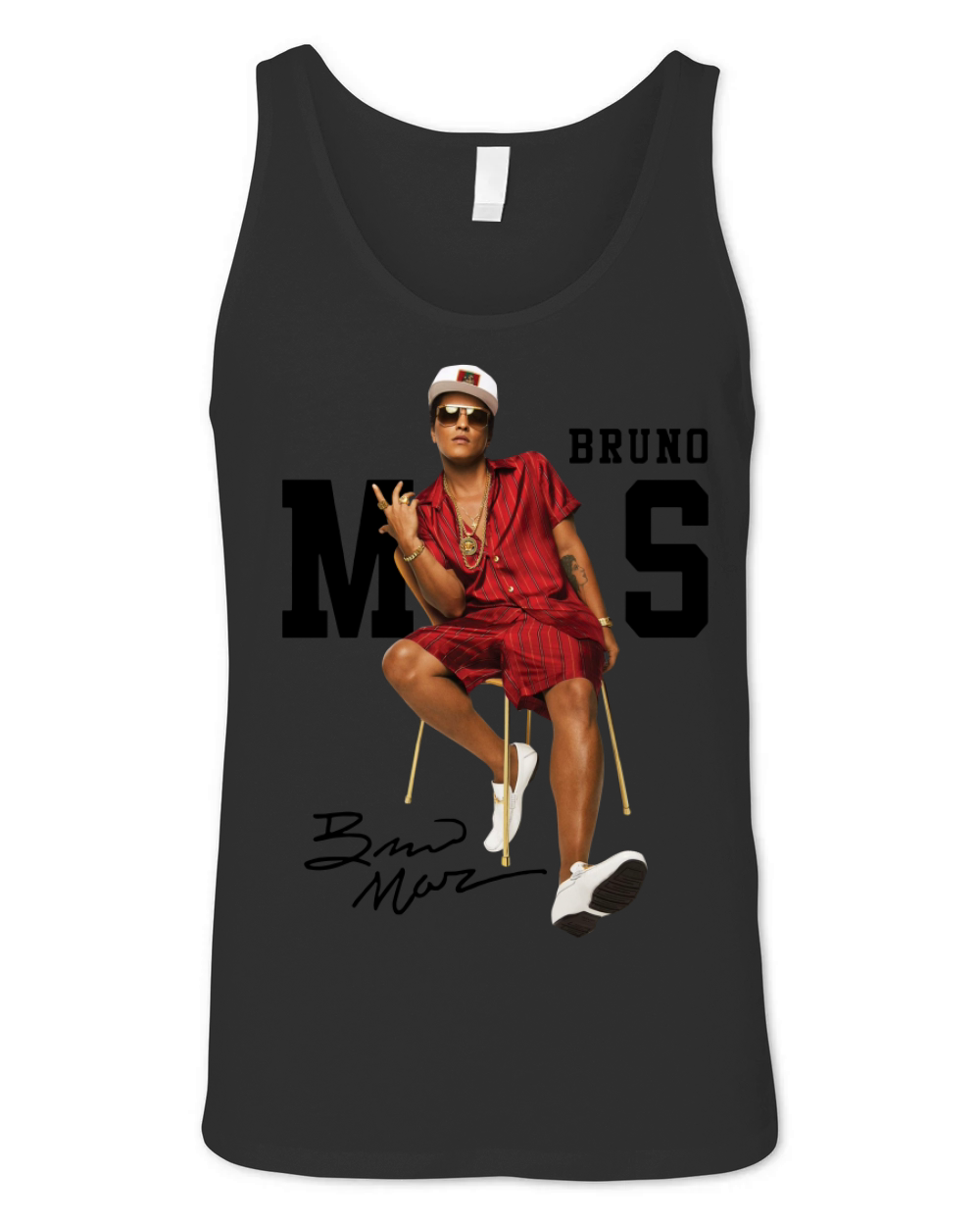 BRUNO MARS Unisex Jersey Tank