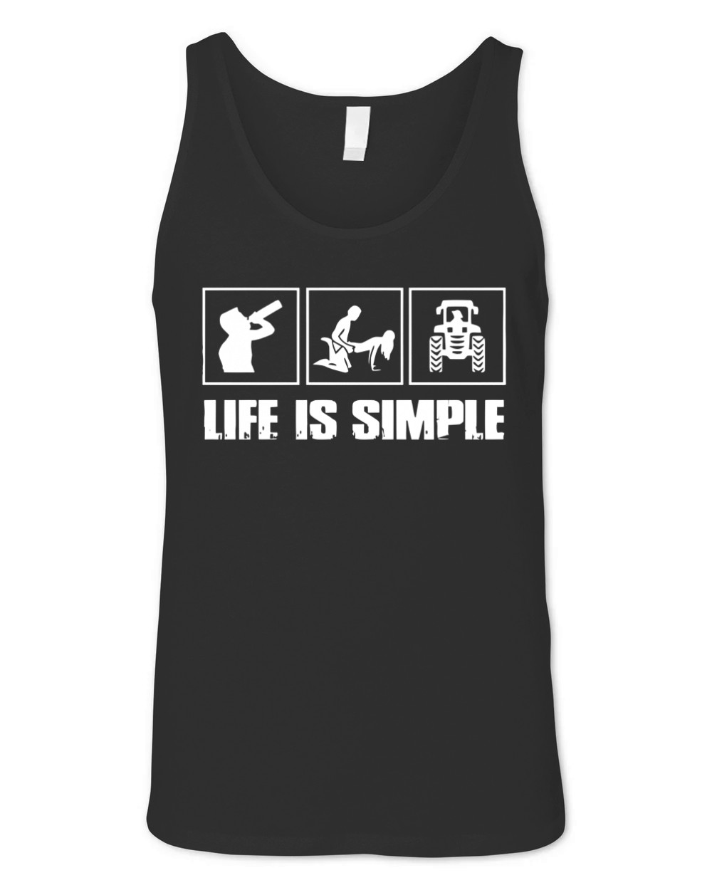 Farmer Life Is Simple Unisex Jersey Tank