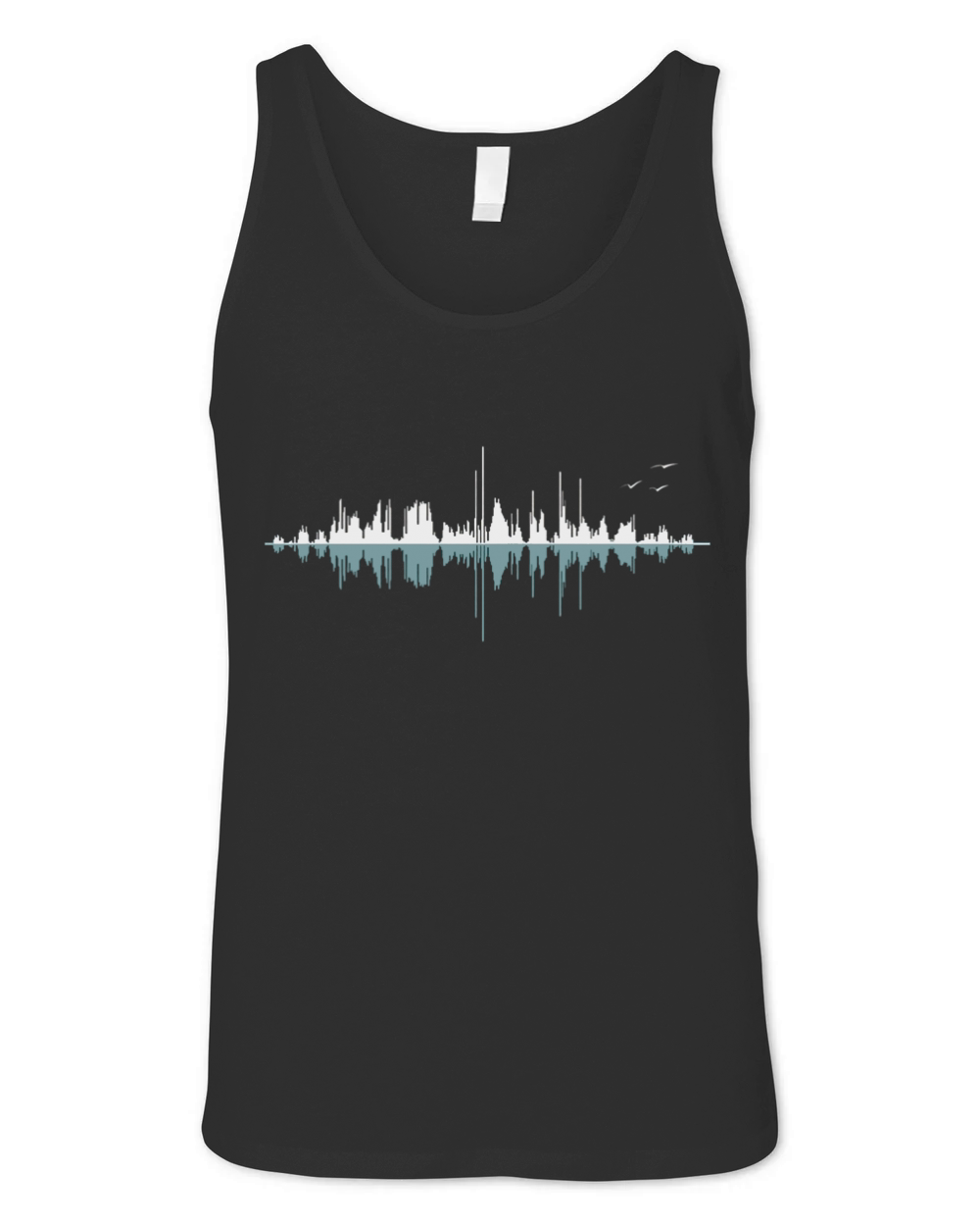 Music City Clear Graphic Unisex Jersey Tank
