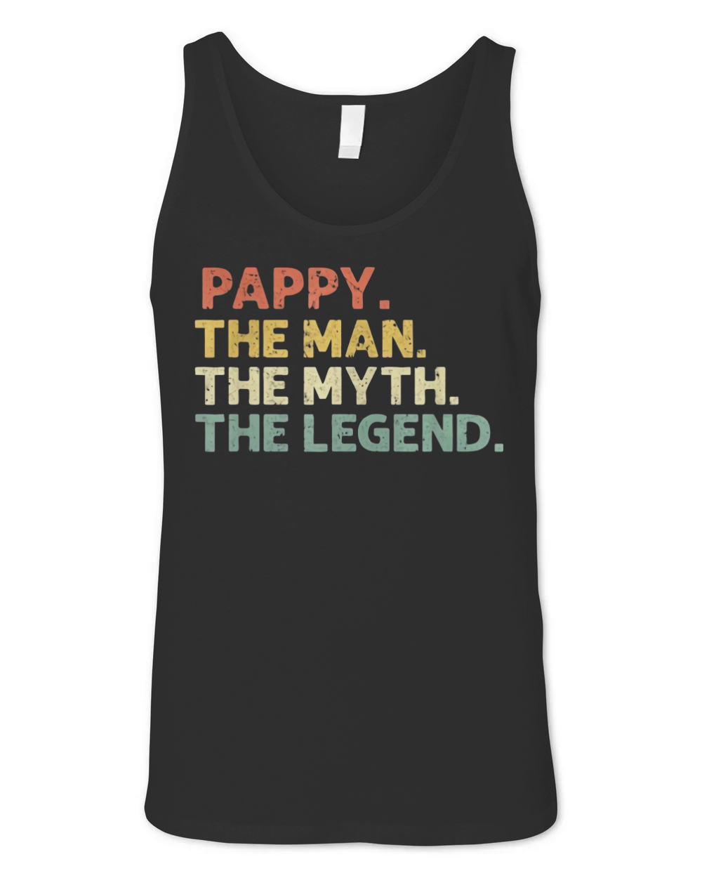 Pappy The Man The Myth The Legend Unisex Jersey Tank