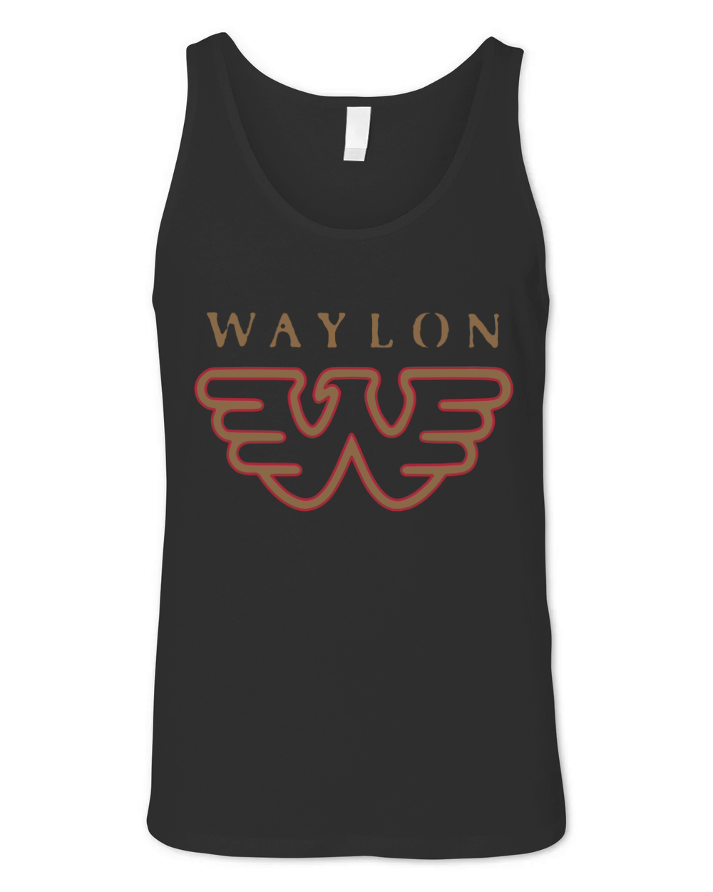 Waylon Jennings Flying W Logo t-shirt Unisex Jersey Tank
