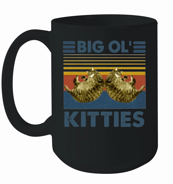 Big ol’ kitties vintage Ceramic Mug