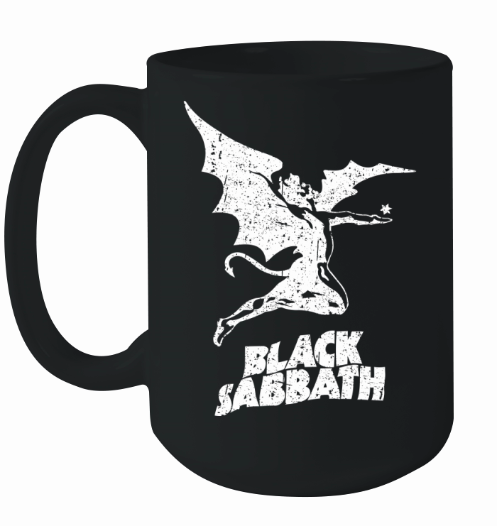 Black Sabbath Retro Art Ceramic Mug