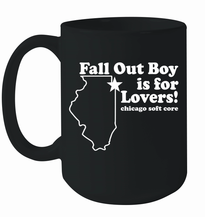 Fall Out Boy Is For Lovers Chicago Funny Ceramic Mug