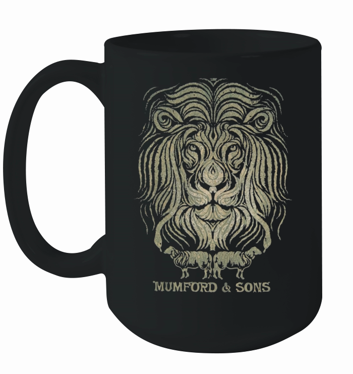 Mumford  Sons  Lion Ceramic Mug
