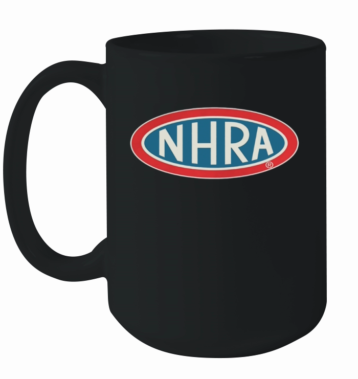 NHRA oval logo Ceramic Mug