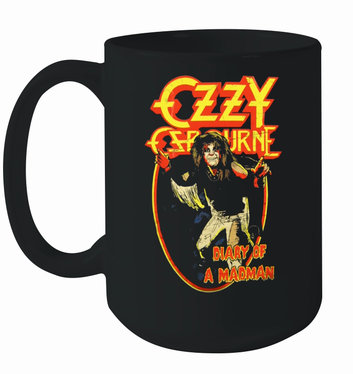 Ozzy Ozbourne A Madman Ceramic Mug