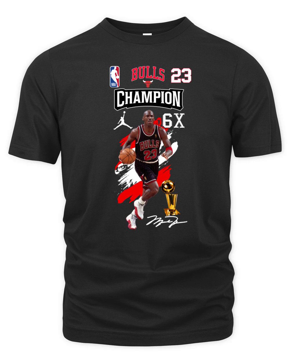 Michael Jordan bulls 23 Champion Organic Unisex T-shirt