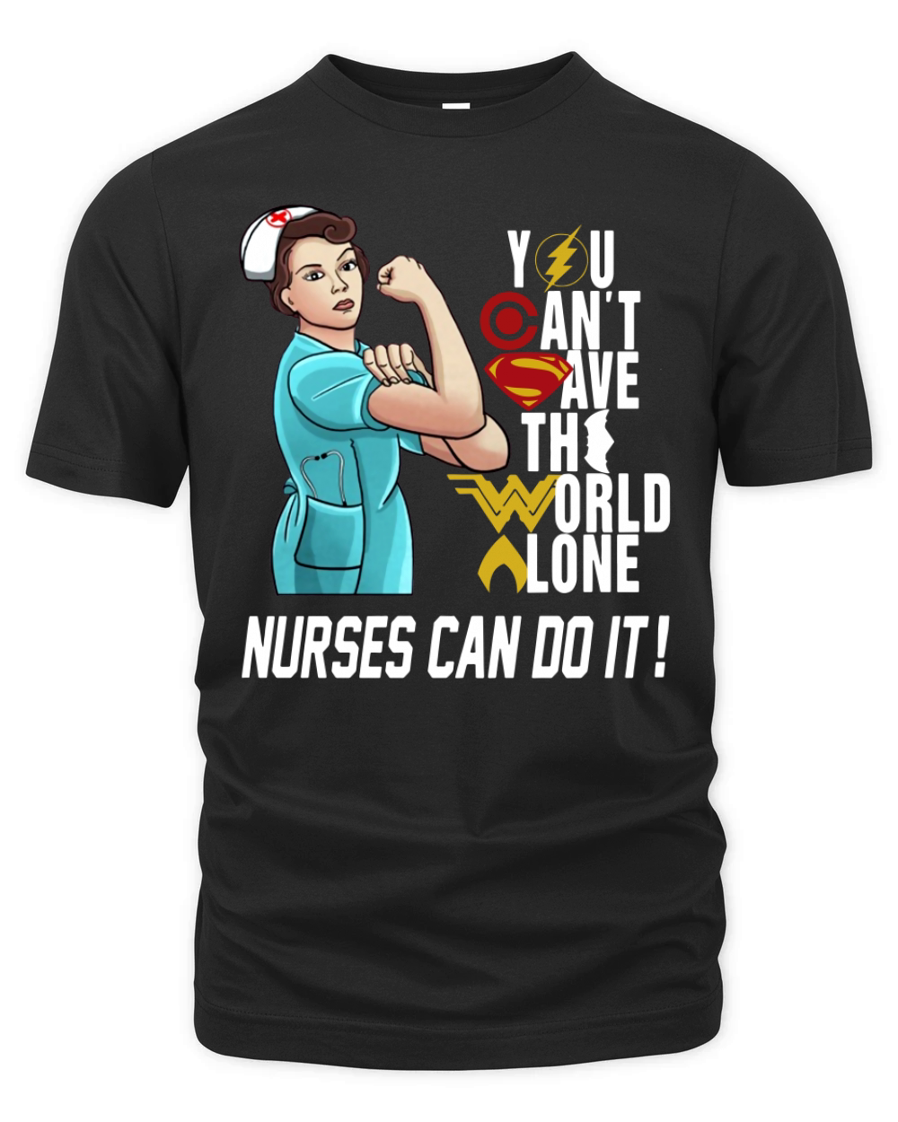 Nurse - Nurses can do it ! Organic Unisex T-shirt