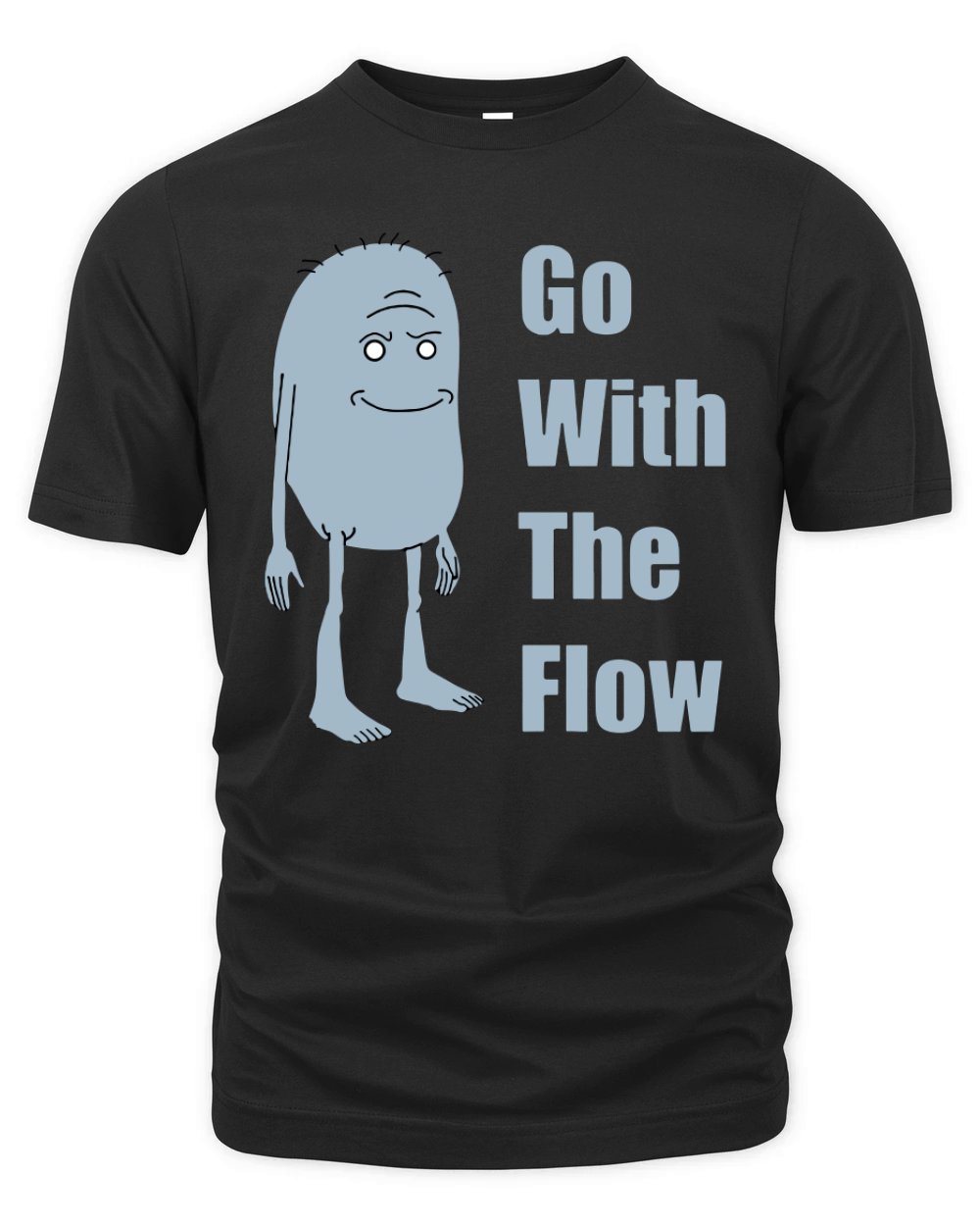 Rick and Morty King Jellybean Go With The Flow shirt Organic Unisex T-shirt