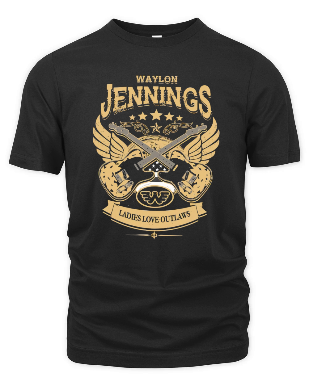 Waylon jennings ladies love outlaws Organic Unisex T-shirt