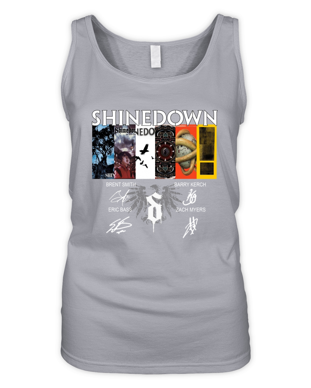 Shinedown 19th Anniversary 2001 2020 signature Organic Women's Tank Top