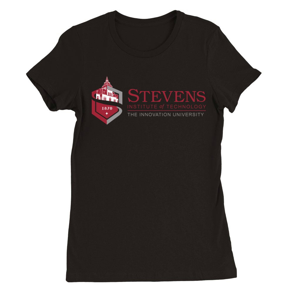 Simple Logo Stevens Institute Of Technology 2020 Premium Womens Crewneck T-shirt