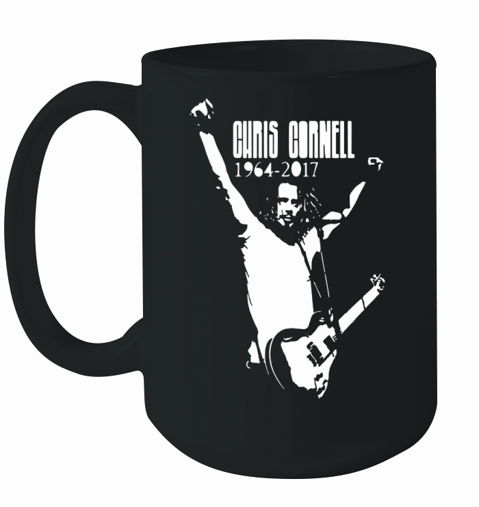 Chris Cornell Tshirt Ceramic Mug