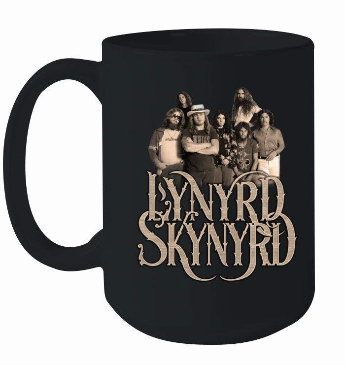 Lynyrd Skynyrd Band Tshirt Ceramic Mug