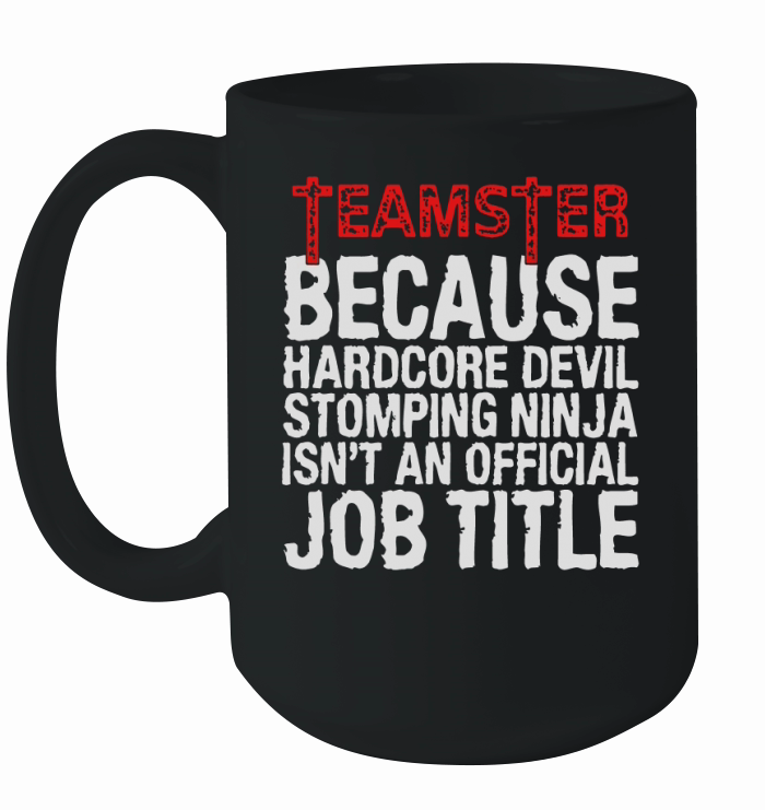 TEAMSTER Devil Jobtitle Ceramic Mug