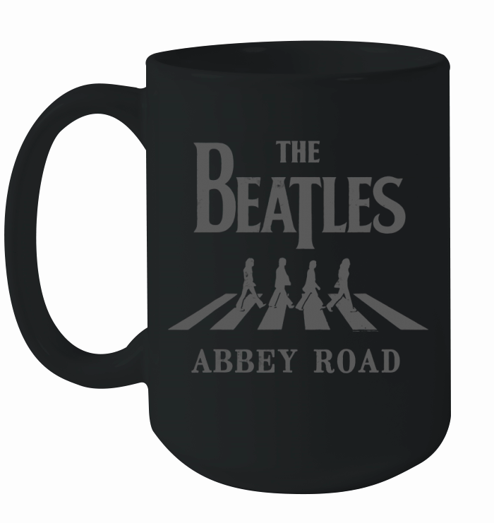 The Beatles Abbey Road Silhouette Ceramic Mug