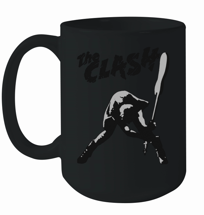 The Clash Guitar Smash Ceramic Mug