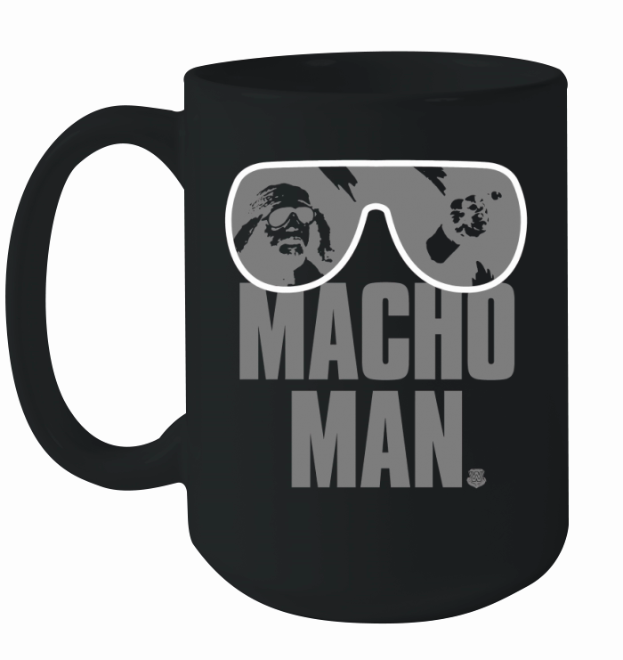 WWE Macho Man Shades Ceramic Mug