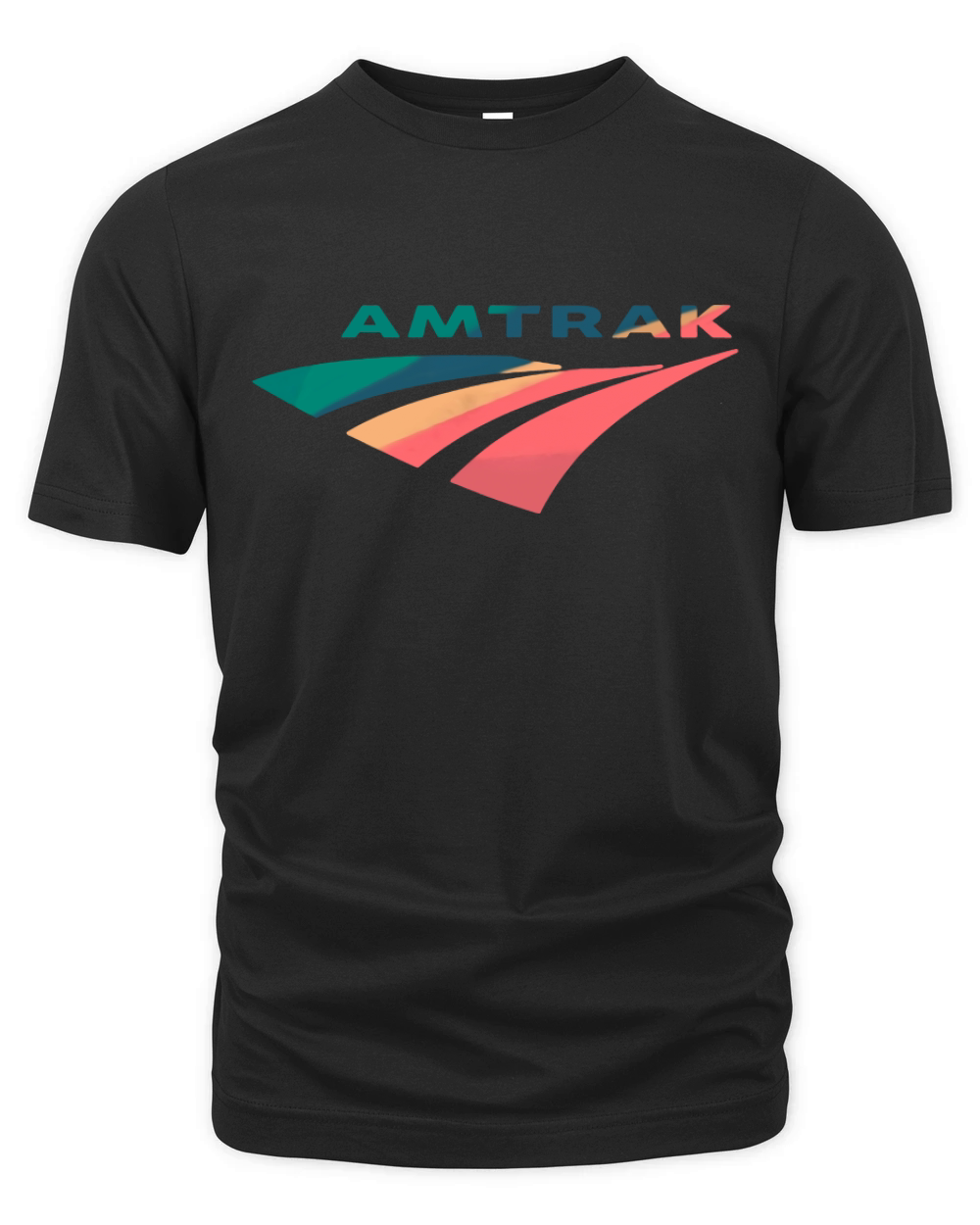Amtrak Railroad Train Bus Station T-Shirt Organic Unisex T-shirt