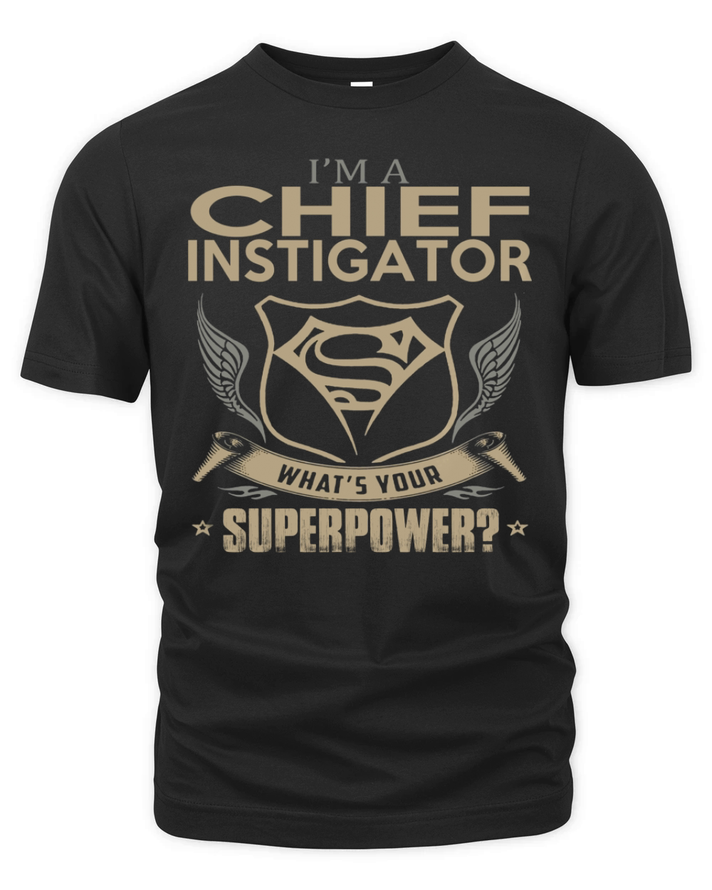 CHIEF INSTIGATOR Organic Unisex T-shirt