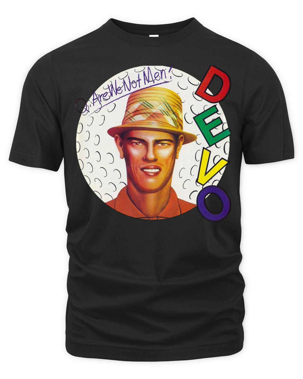 Devo Are We Not Men? Organic Unisex T-shirt