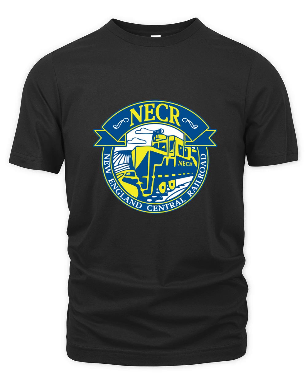 New England Central Railroad - NECR Organic Unisex T-shirt