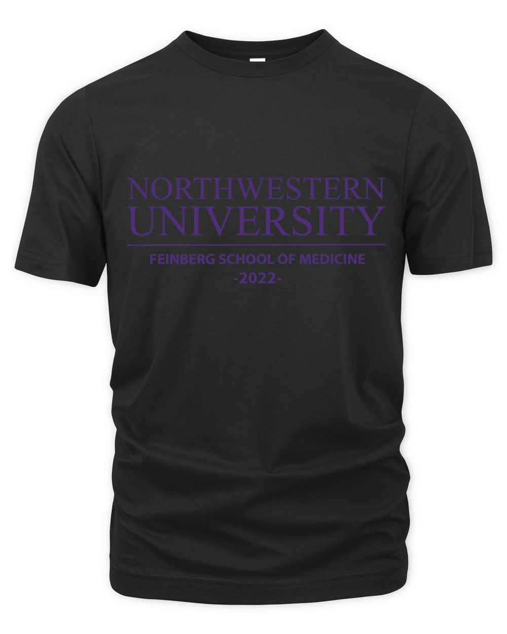 NORTHWESTERN UNIVERSITY SCHOOL OF MEDICINE CLASS OF 2022 Organic Unisex T-shirt