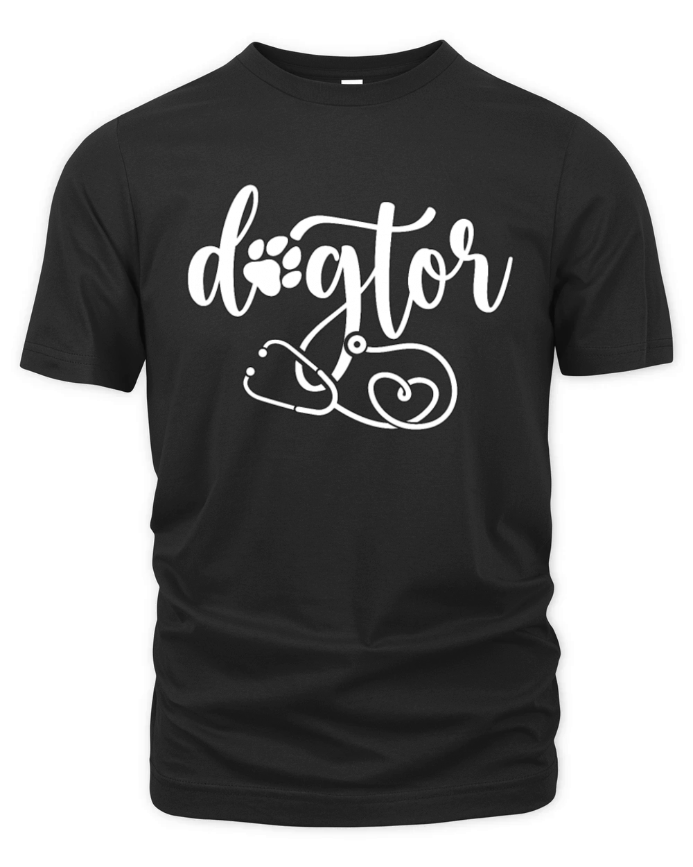 Veterinary Dogtor Vet Tech Pet Doctor Veterinarian Organic Unisex T-shirt