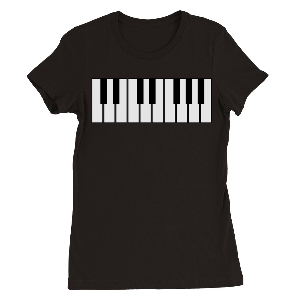 keyboard Premium Womens Crewneck T-shirt