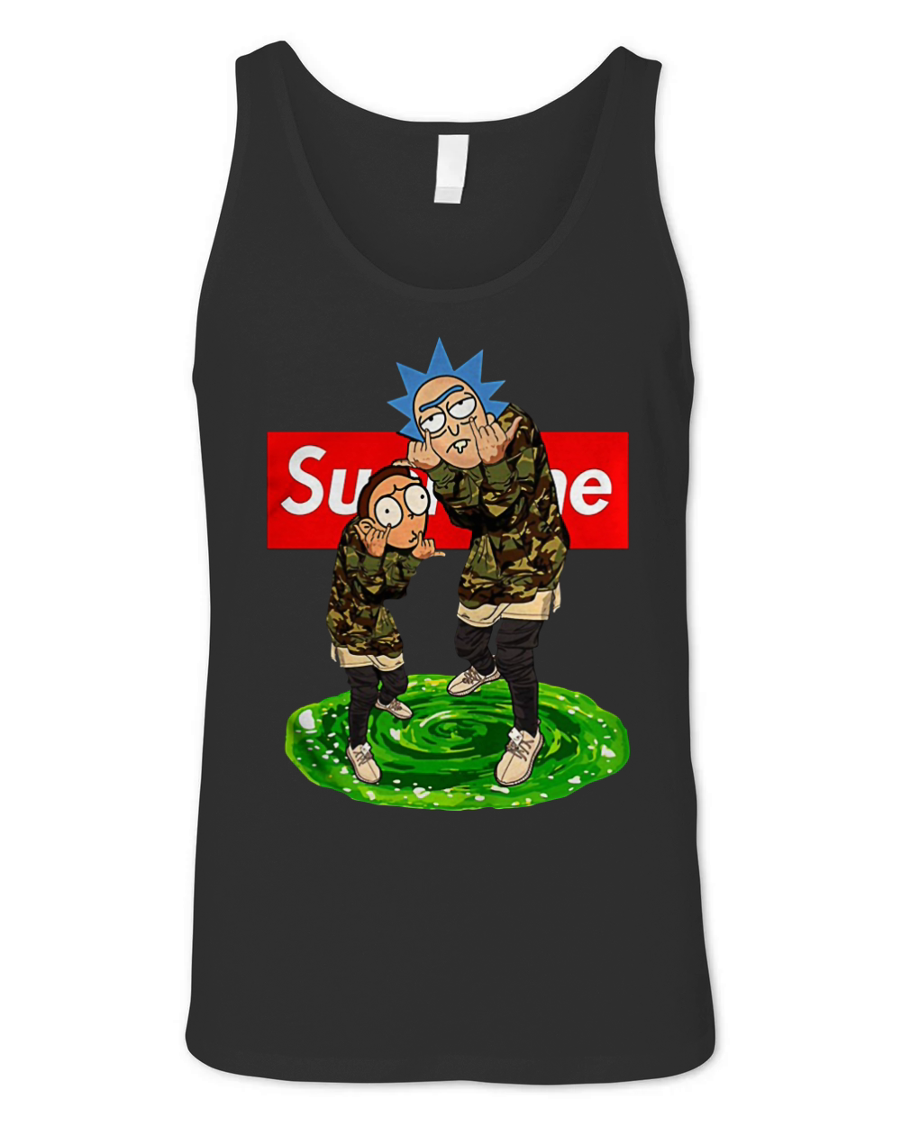 Official Supreme Rick and Morty hoodie Unisex Jersey Tank