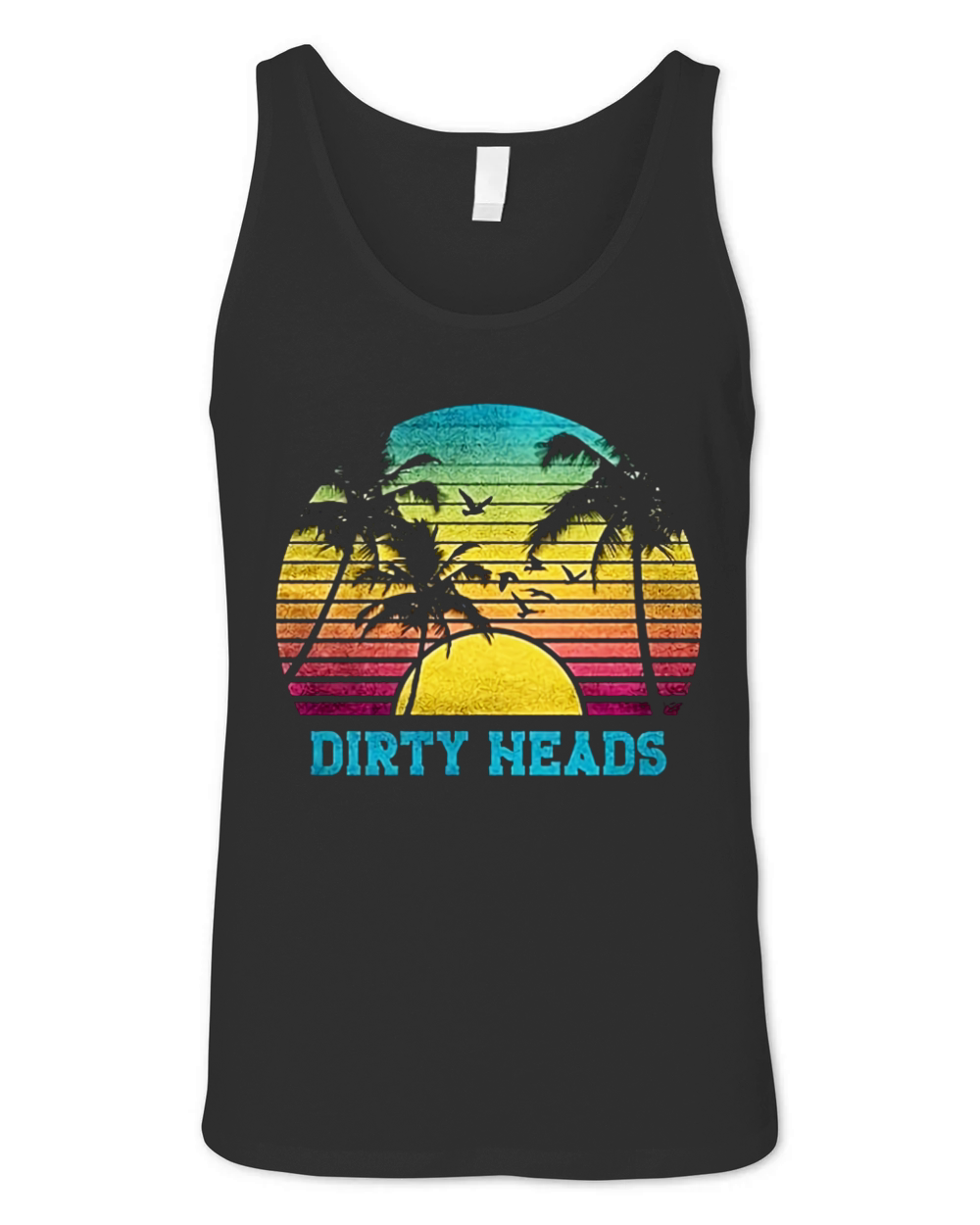 Sunset Dirty Heads Unisex Jersey Tank