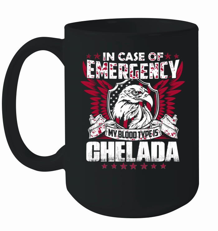 Funny Vintage Style Tshirt for CHELADA Ceramic Mug