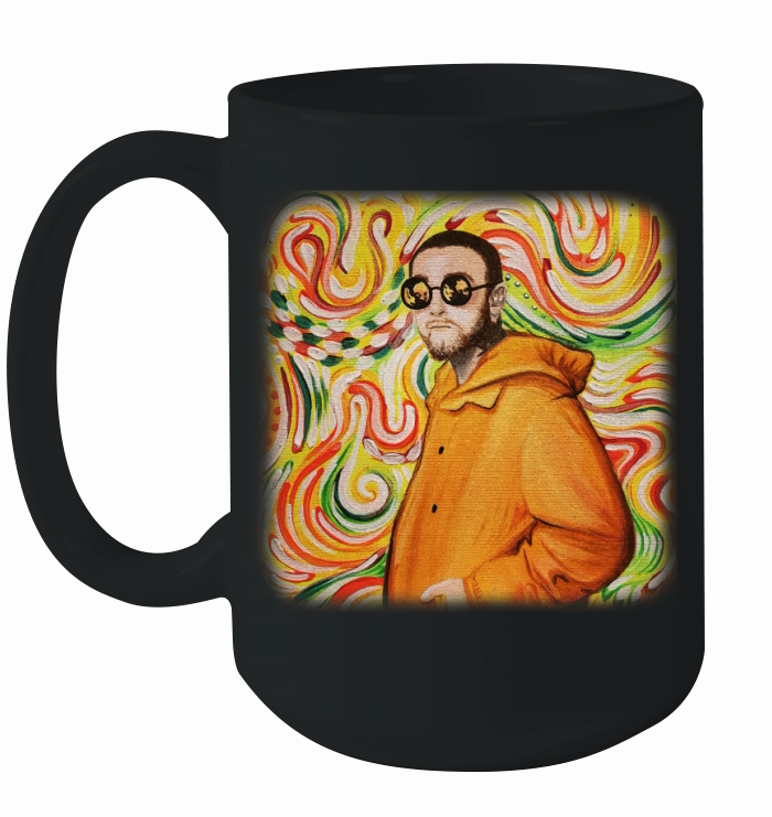 Mac Miller Colorful Art Ceramic Mug