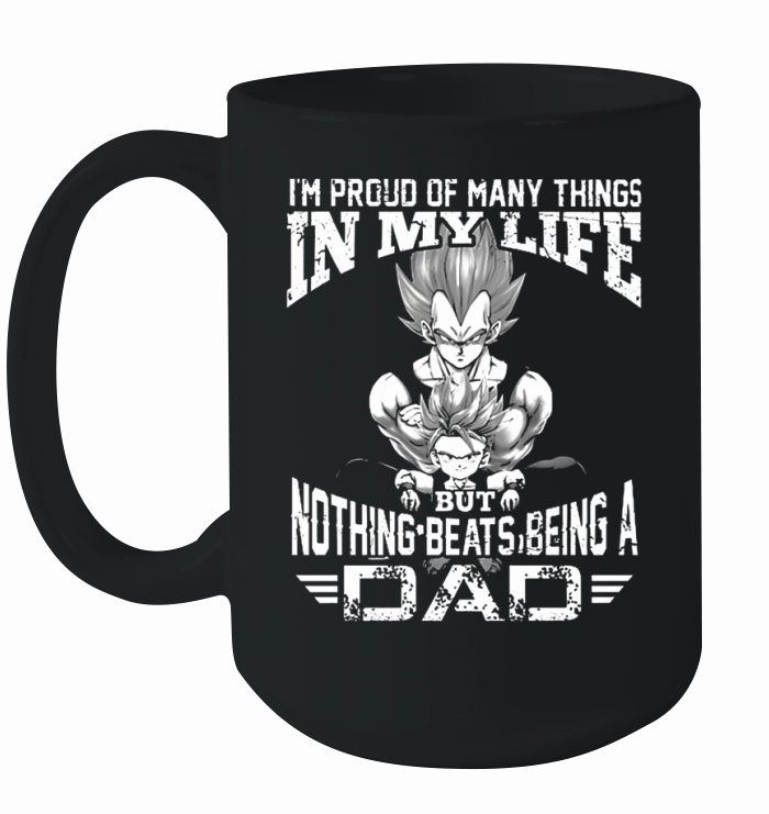 Nothing Beat Dad Dragon Ball Ceramic Mug