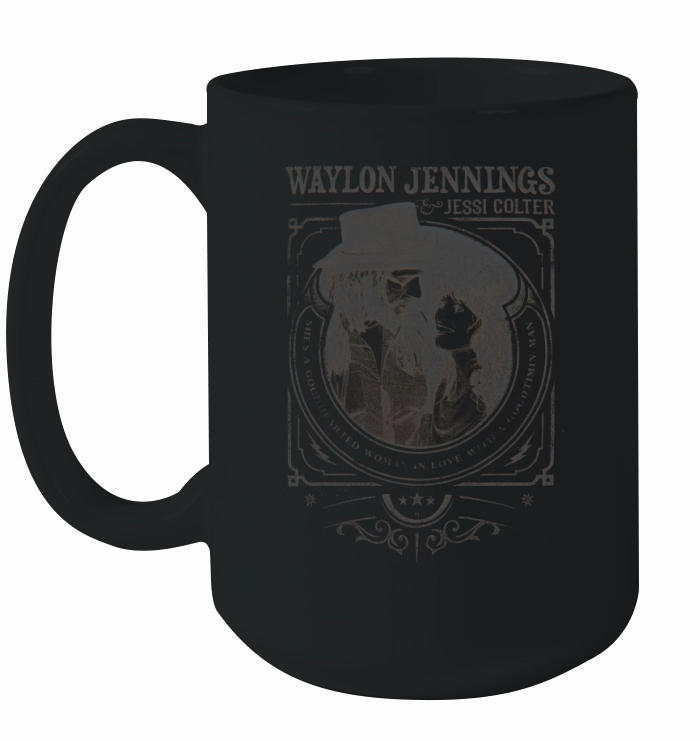Waylon Jennings Ceramic Mug