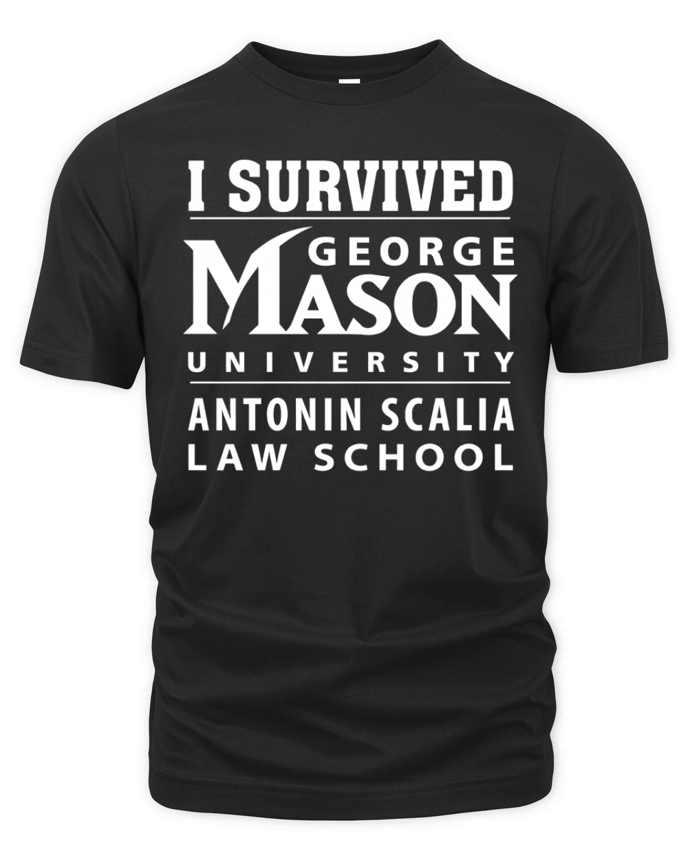 George Mason University School of Law. Organic Unisex T-shirt