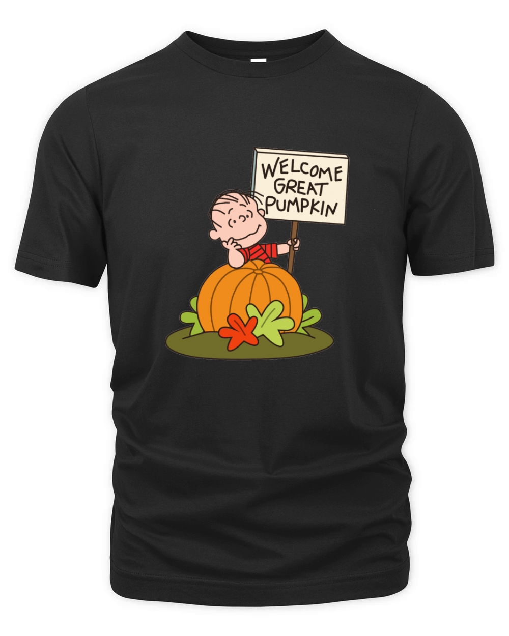 Welcome Great Pumpkin Organic Unisex T-shirt