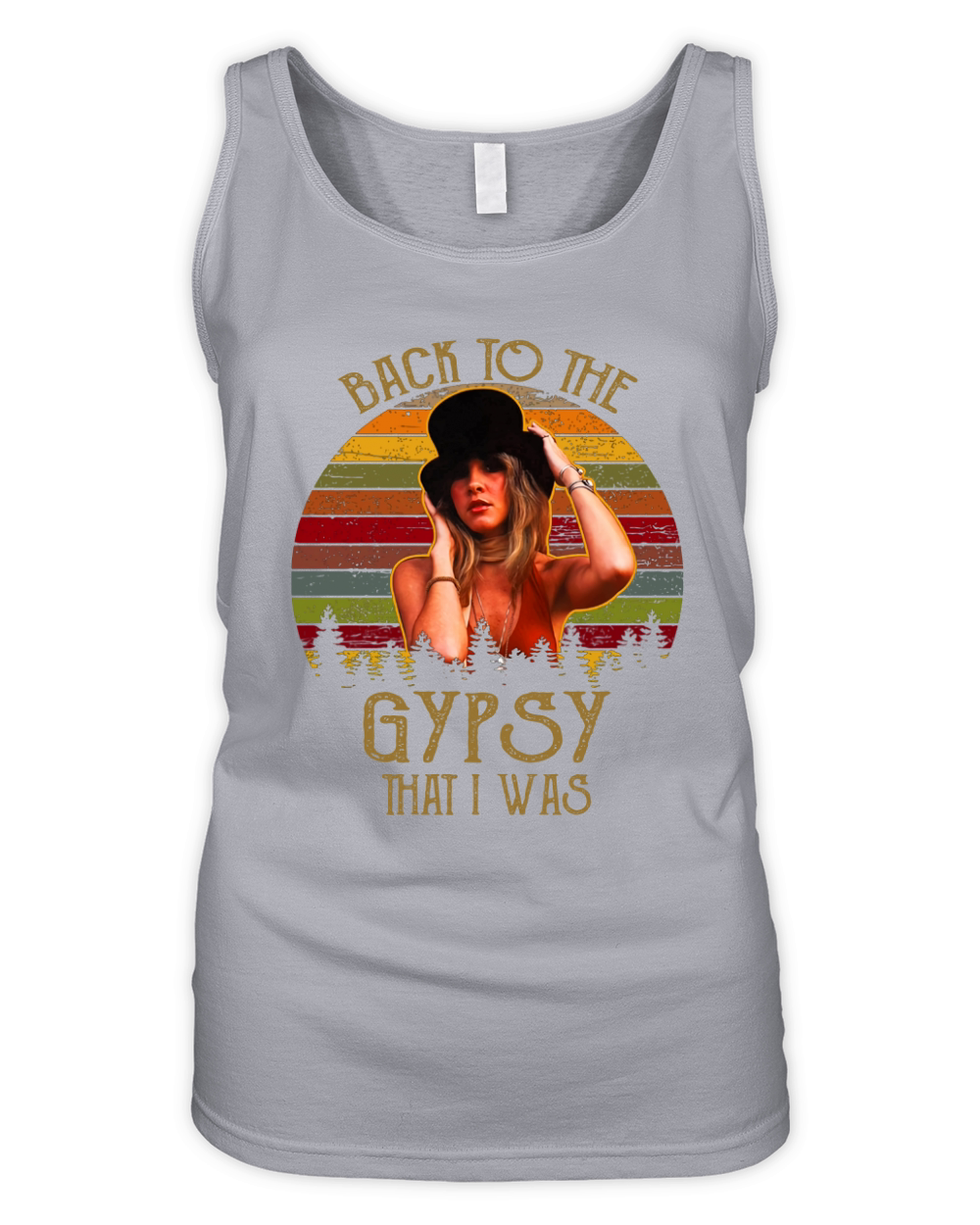 Vintage Stevie Nicks Back To The Gypsy That I Was shirt Organic Women's Tank Top