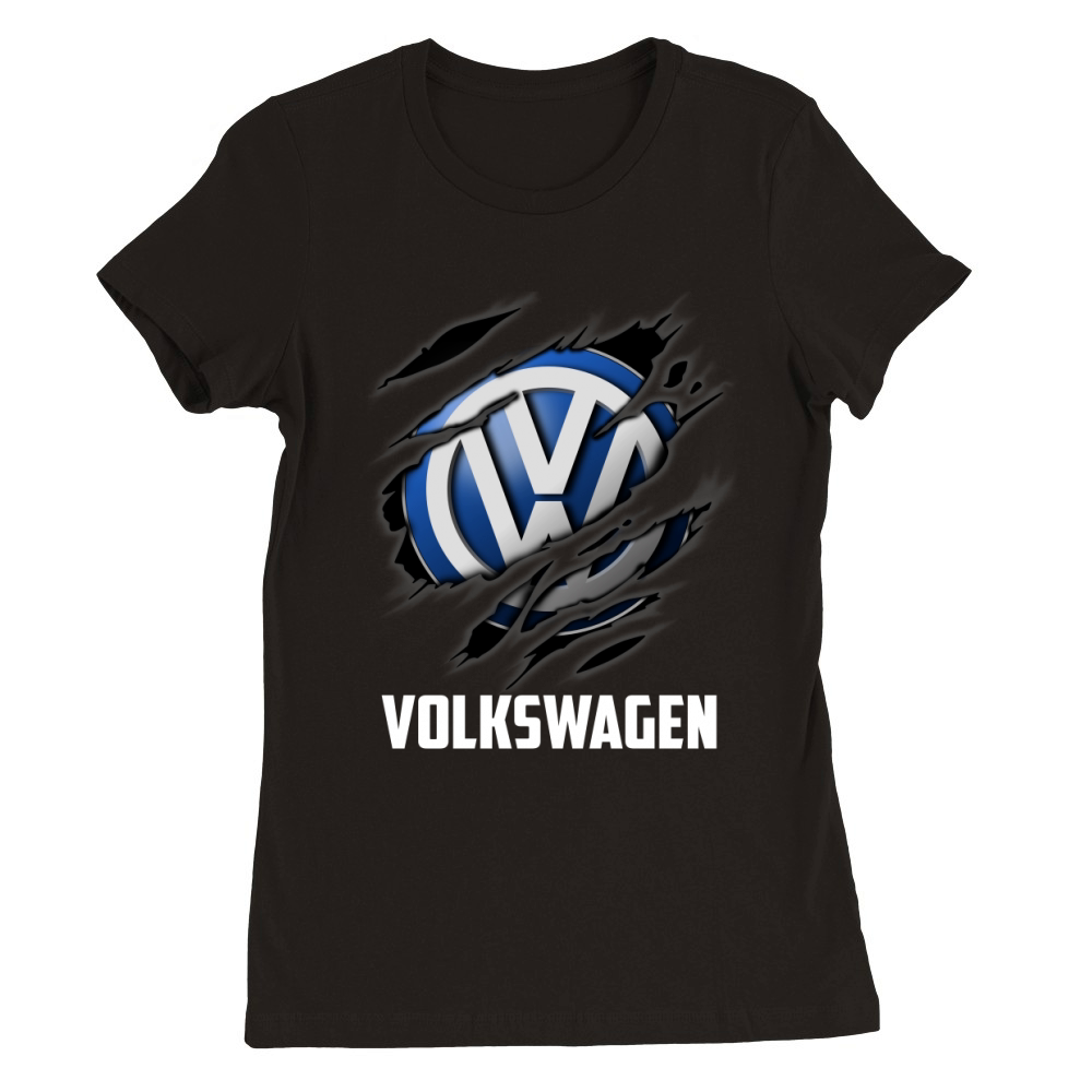 LIMITTED EDITION VOLKSWAGEN Premium Womens Crewneck T-shirt