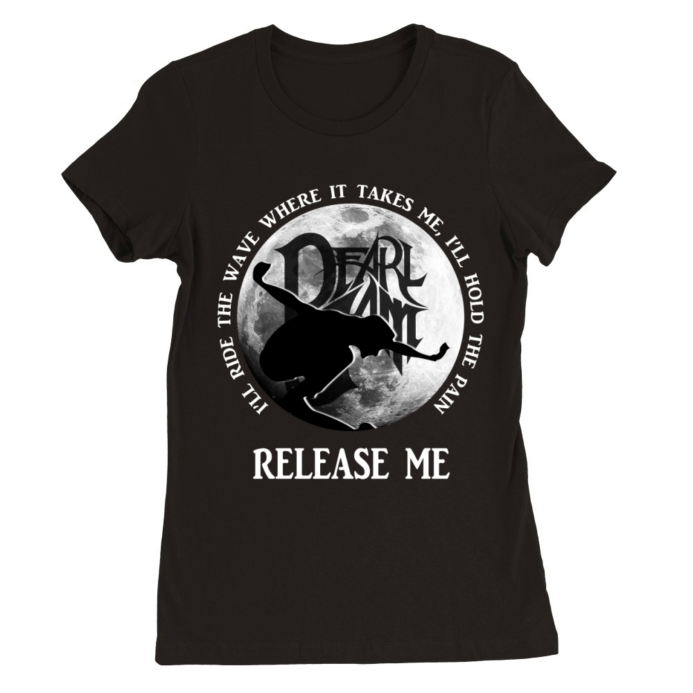 Pearl Jam Ilt Ride The Wave Where It Takes Me Premium Womens Crewneck T-shirt