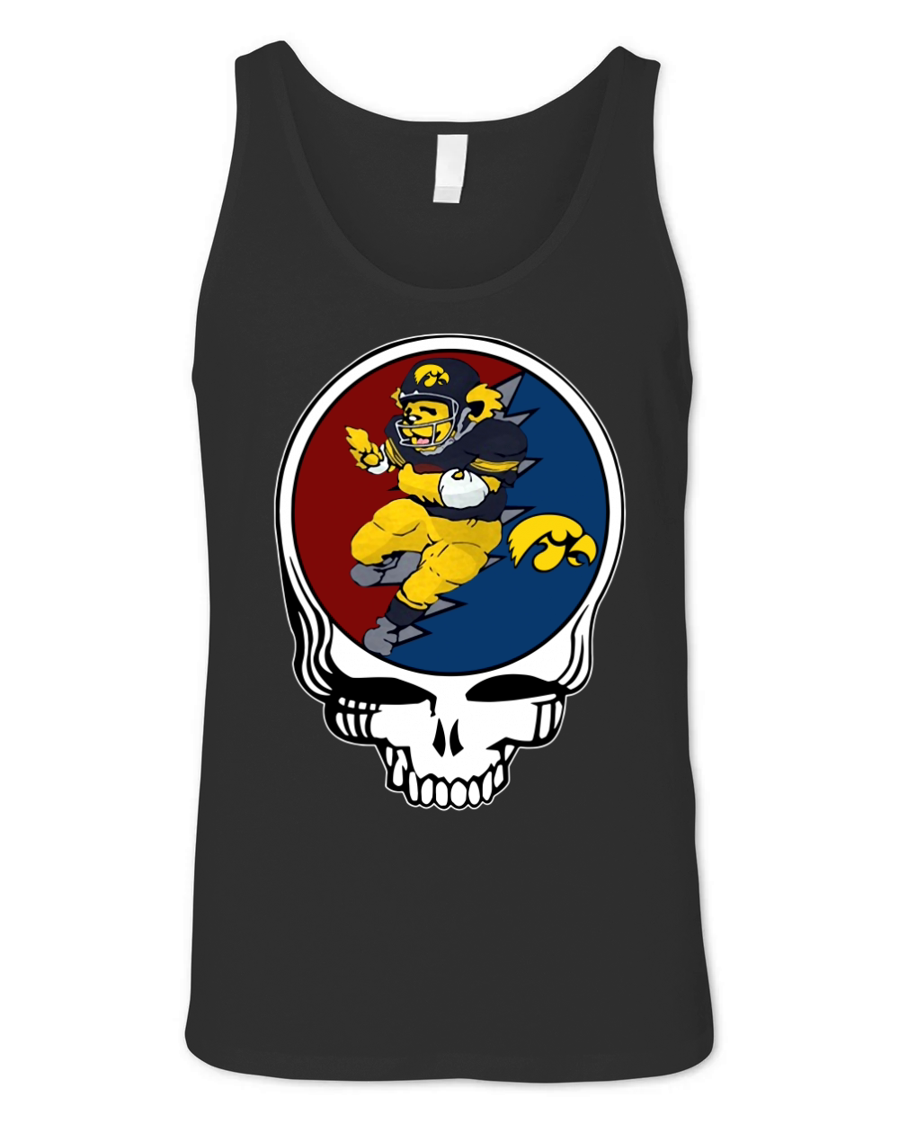 GratefulDead Iowa Hawkeyes Unisex Jersey Tank