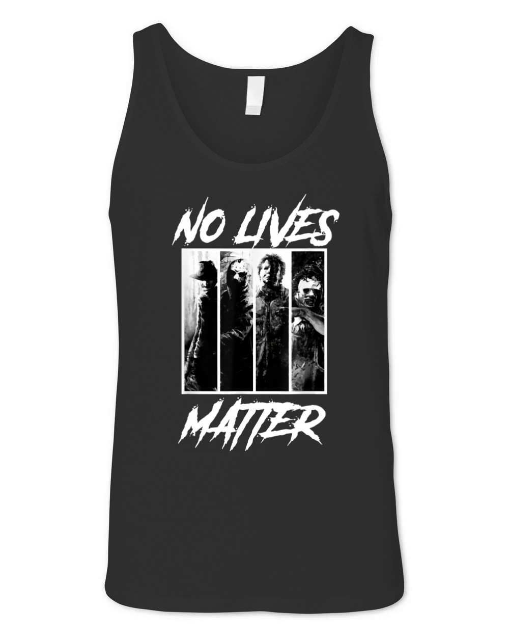 Official No Lives Matter Slashers-Michael-Myers Halloween Horror shirt Unisex Jersey Tank