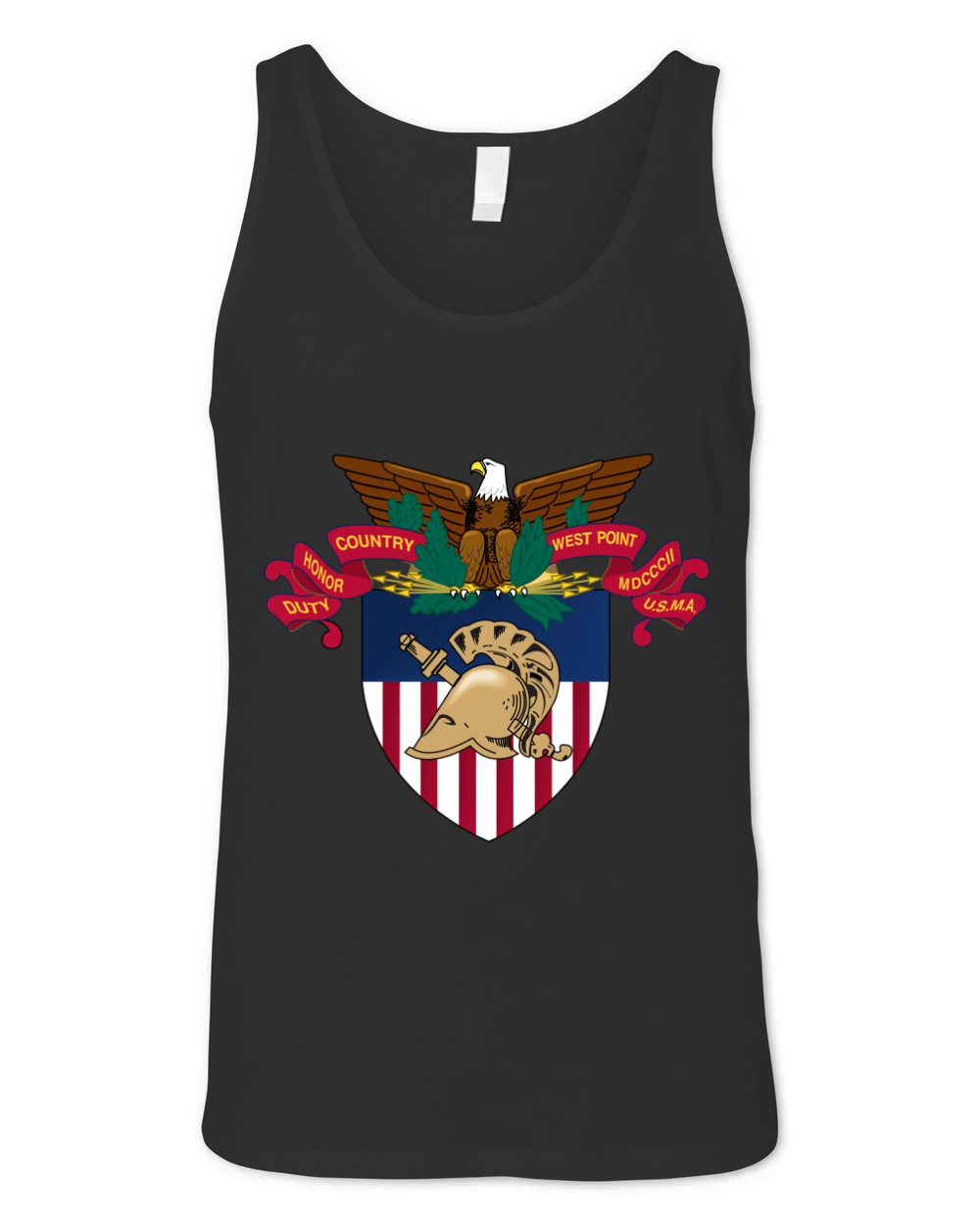 United States Military Academy USMA Army West Point Premium T-Shirt Unisex Jersey Tank