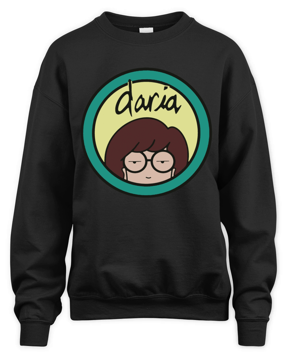 Daria Logo Unisex Premium Crewneck Sweatshirt