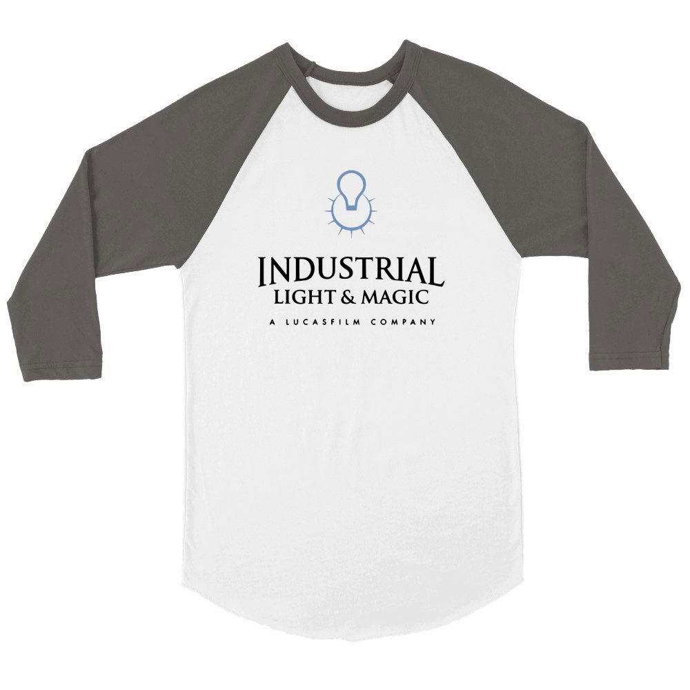 Industrial Light &amp;amp; Magic shirt, hooodie, tank top, v-neck t-shirt Unisex ¾ sleeve Raglan T-shirt