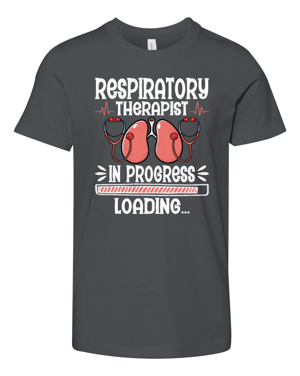 Respiratory Therapist In Progress - Future RT RRT Youth Unisex Jersey Tee