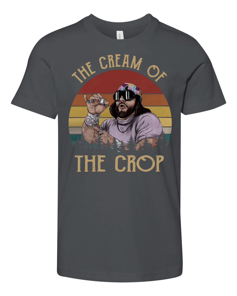 Vintage Randy Savage The Cream Of The Crop shirt Youth Unisex Jersey Tee